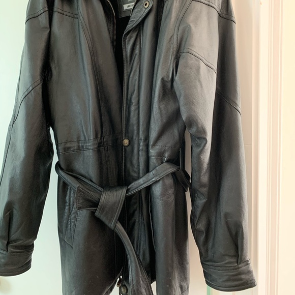 EUC Sergio Vadducci leather piel jacket - Picture 2 of 3